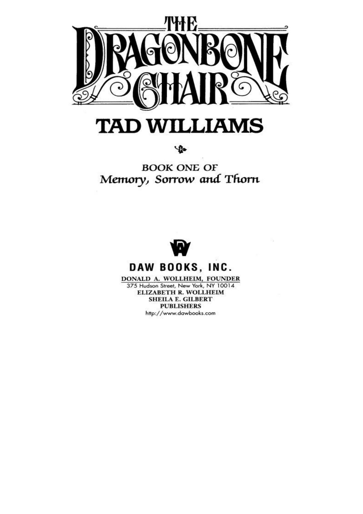 The Dragonbone Chair Lettered Edition